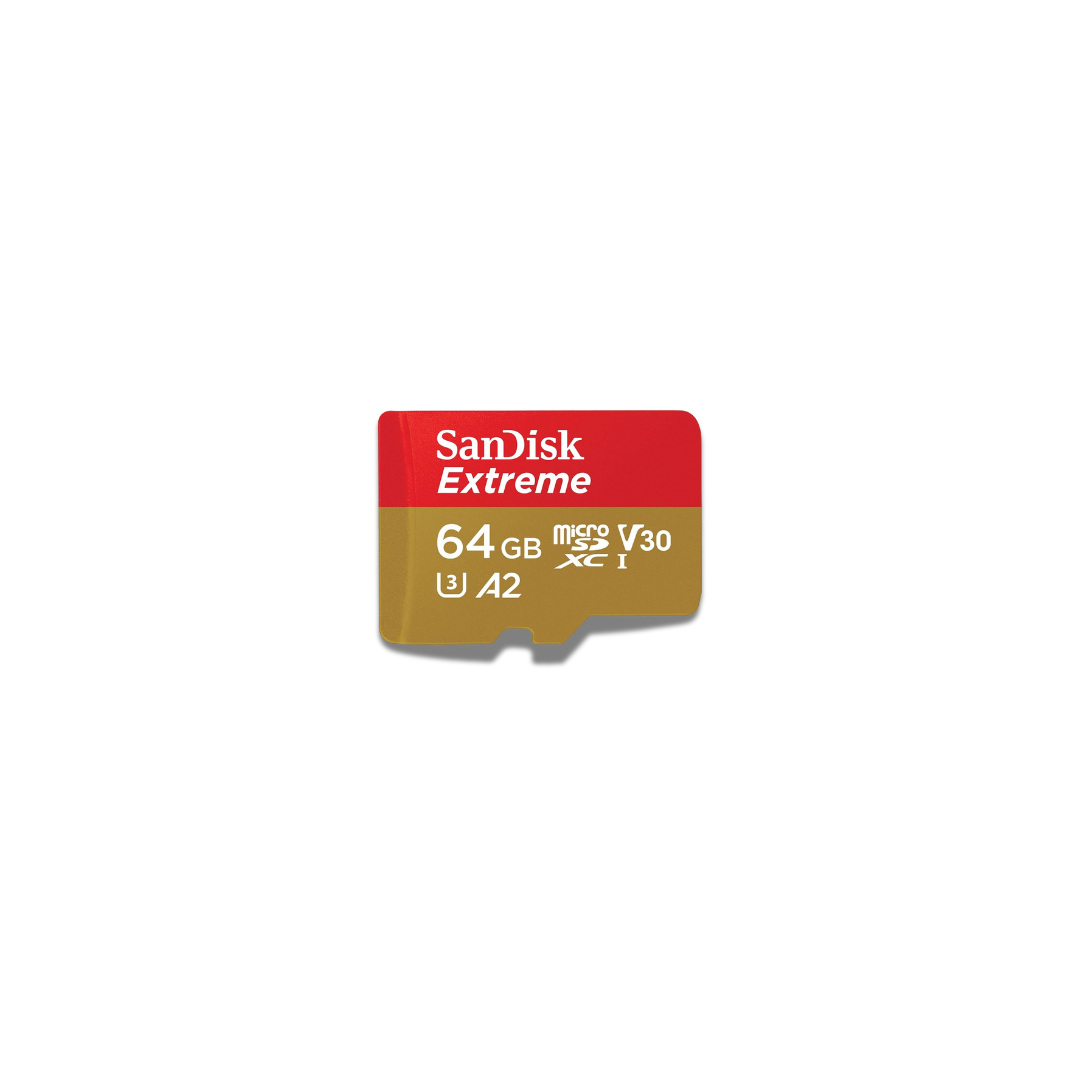 SanDisk Extreme microSD Card - 64GB